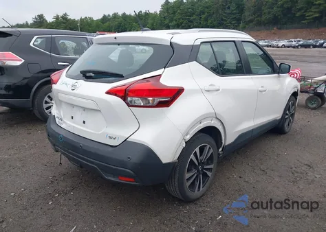 2020 Nissan Kicks Sv Xtronic Cvt from USA, damaged, VIN 3N1CP5CV6LL563433